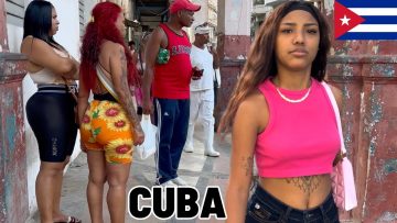 WRF EDITS – Havana walking tour of the Cuba they don’t want you to see in 2024.